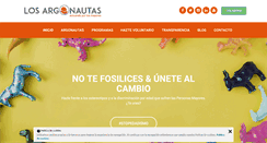 Desktop Screenshot of losargonautas.org